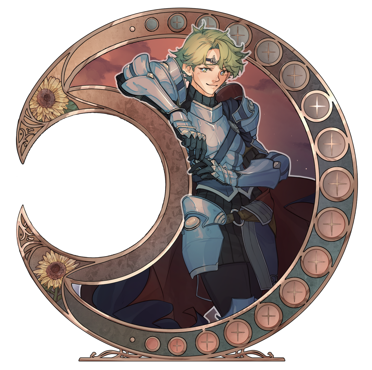 Archanaea and Valentia Stickers