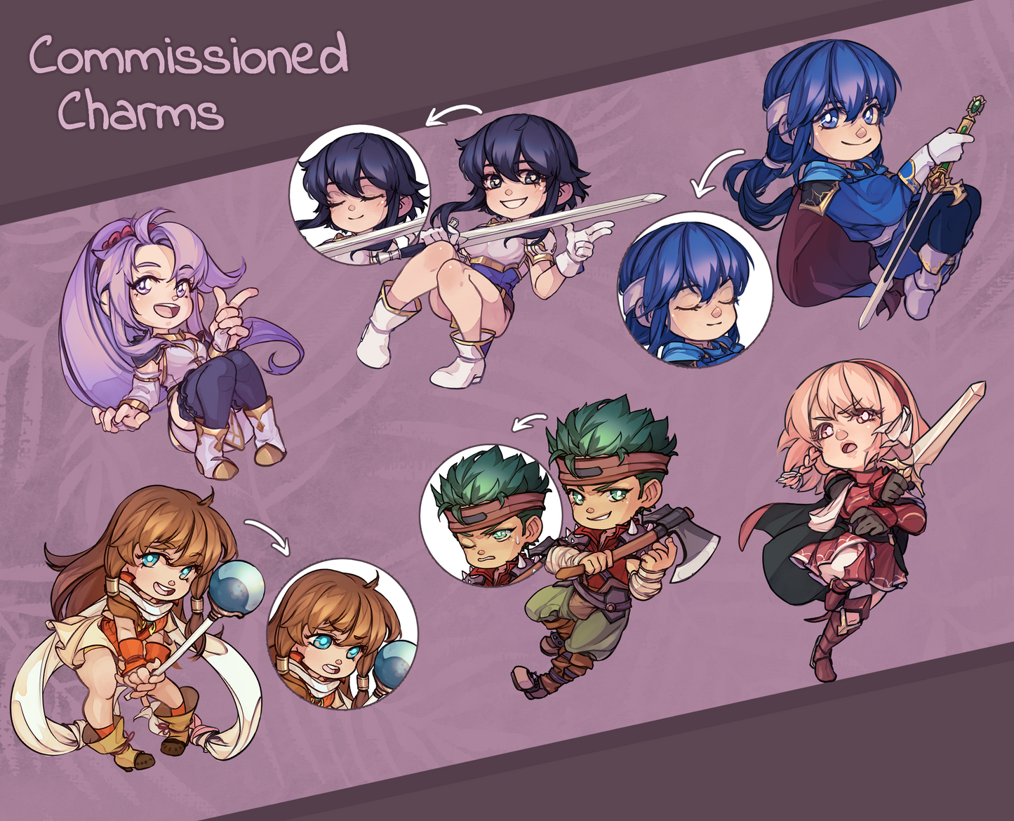 Fire Emblem Charms!