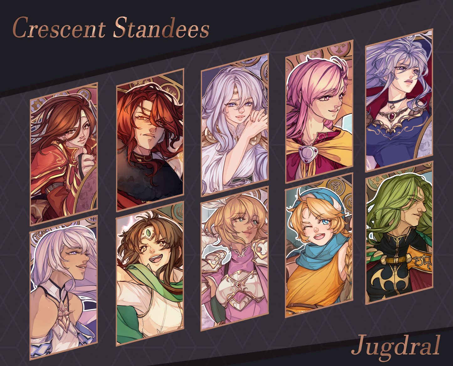 Jugdral Standees