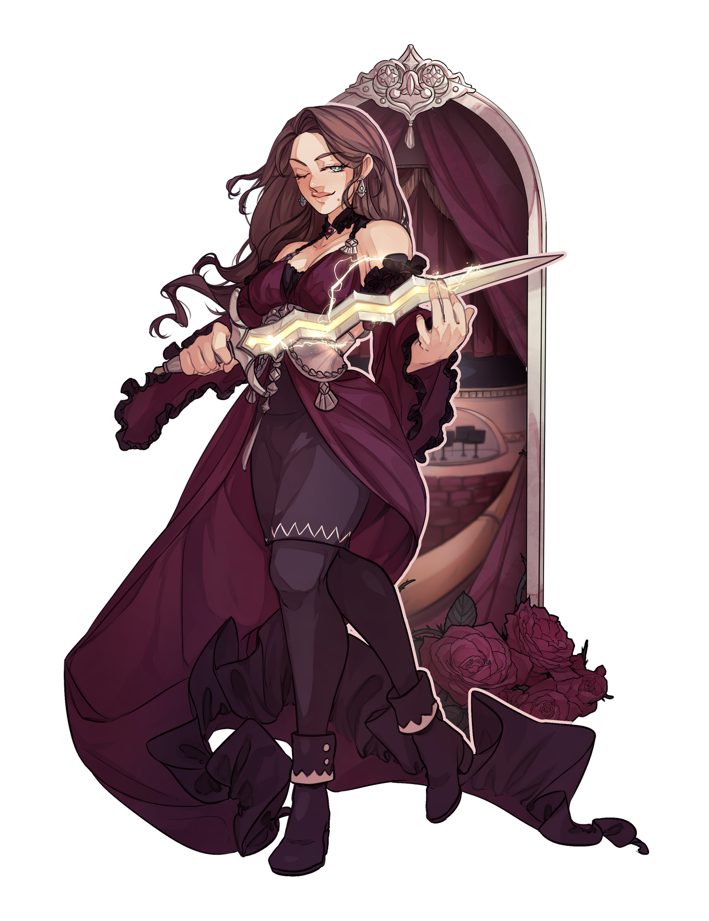 Commissioned Fire Emblem Standees: Girls