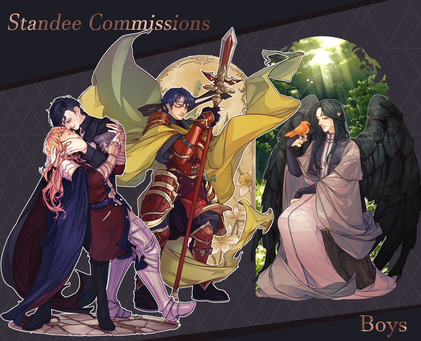 Fire Emblem Standees: Boys