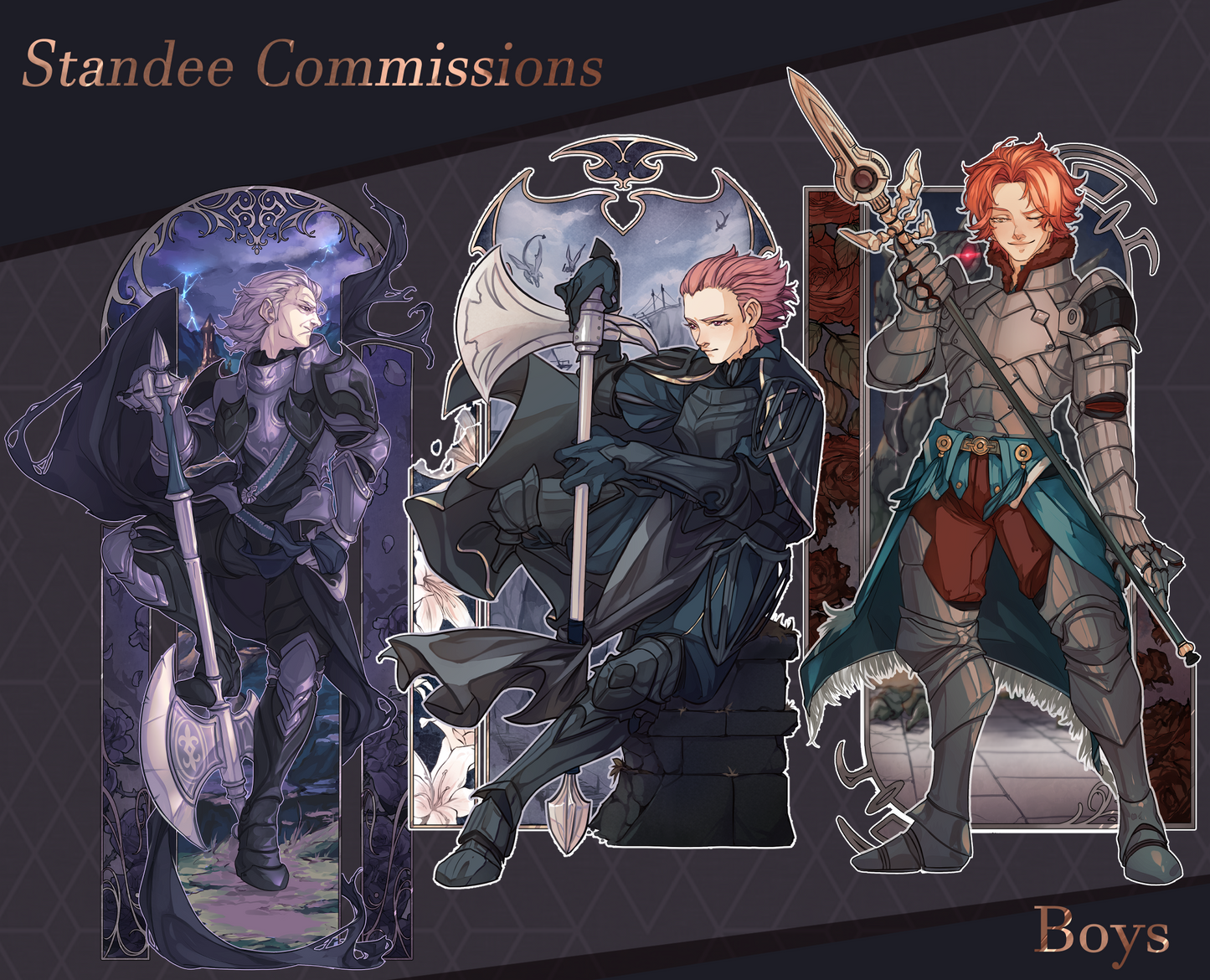 Fire Emblem Standees: Boys