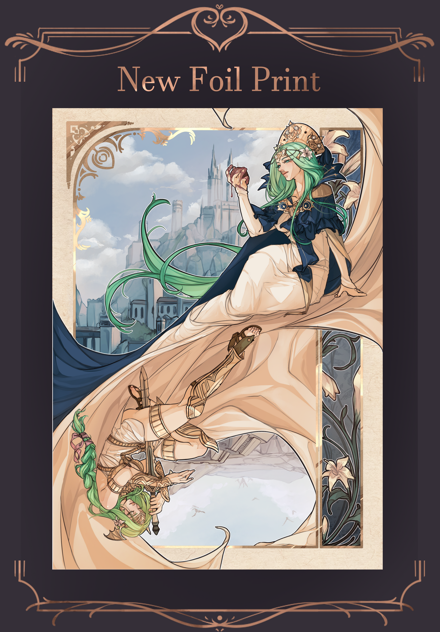 Anniversaire Foil Print
