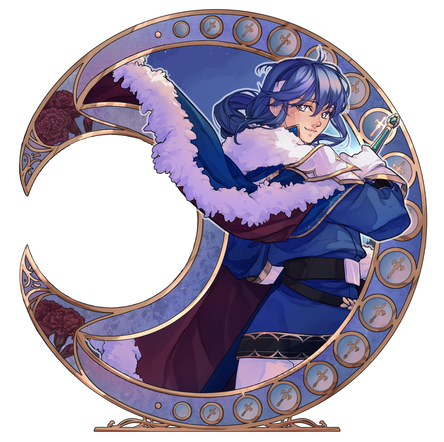 Crescent Standee Commissions