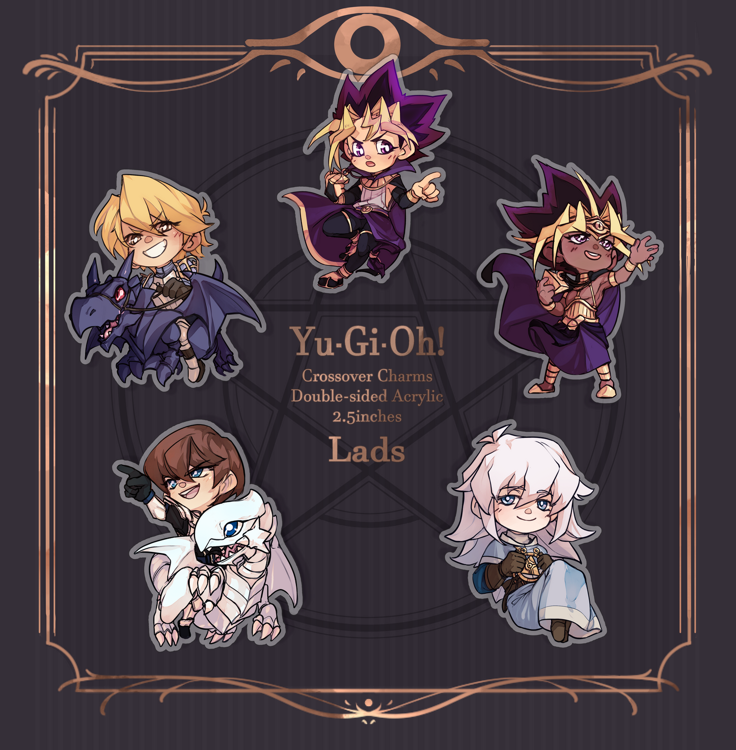 YuGiOh x Fire Emblem Crossover Charms