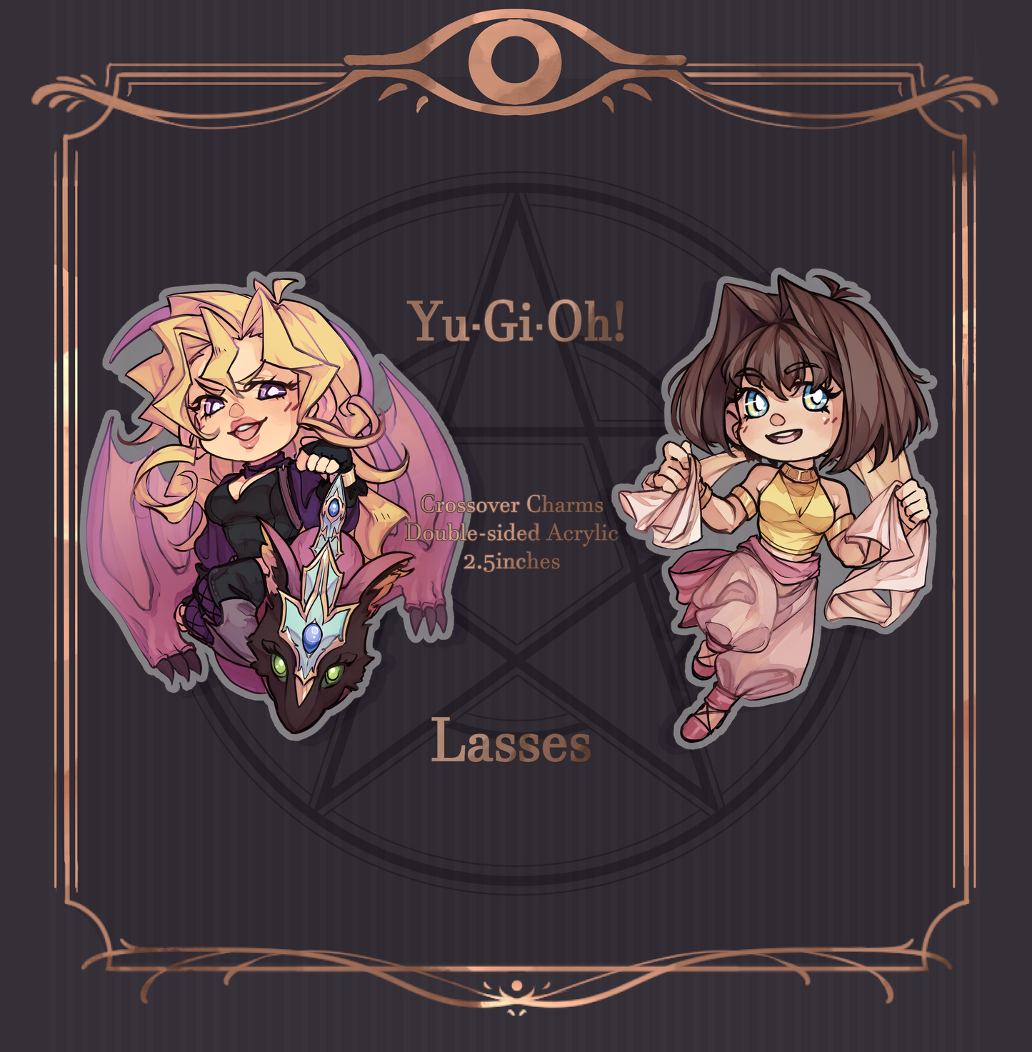 YuGiOh x Fire Emblem Crossover Charms