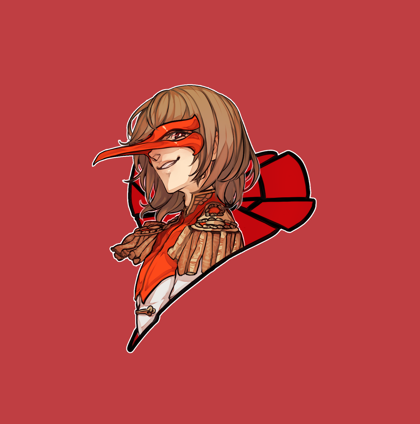 Phantom Thieves Wooden Pins