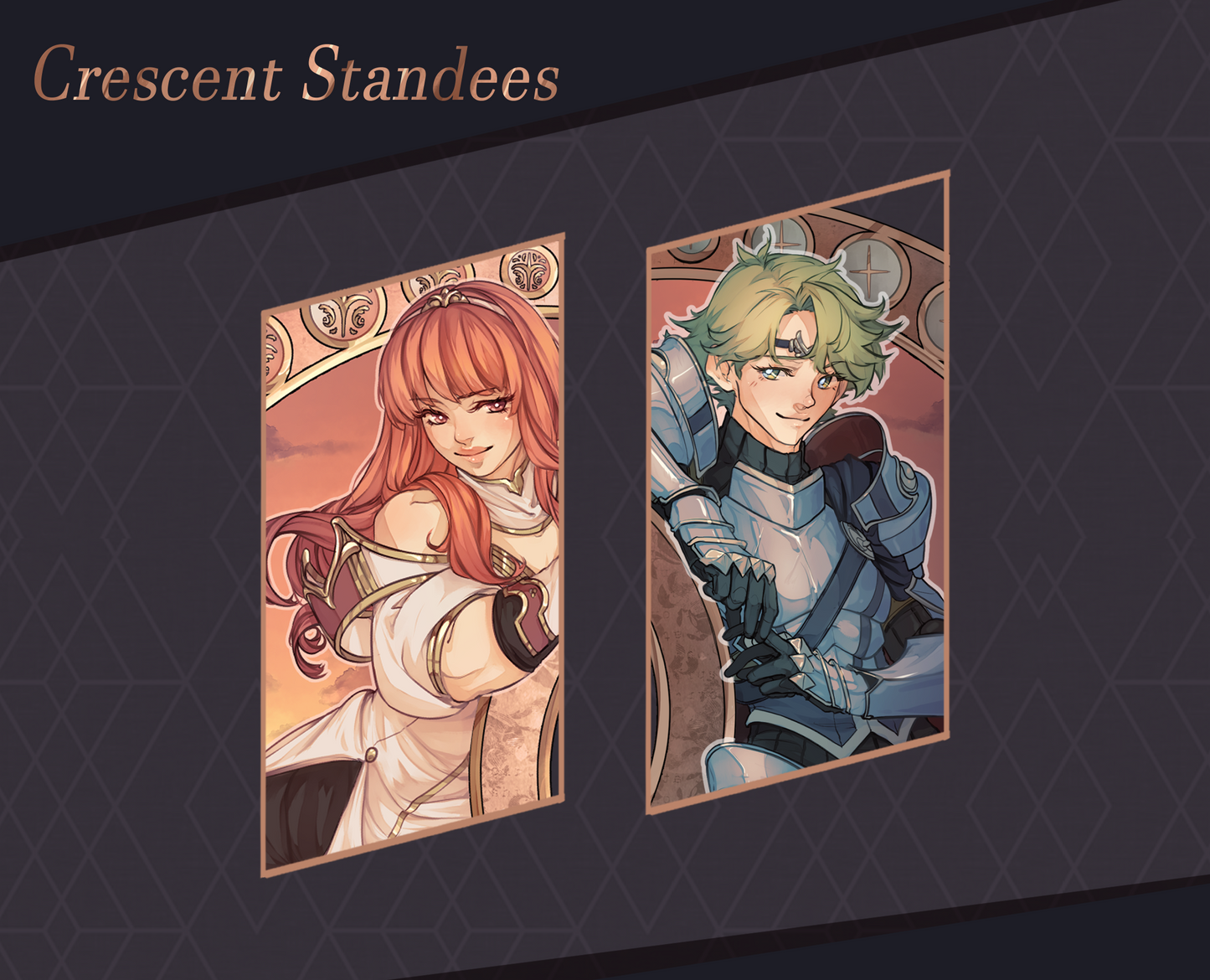 Archanaea and Valentia Stickers