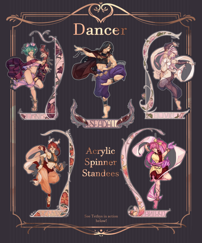 Dancer Spinner Standees