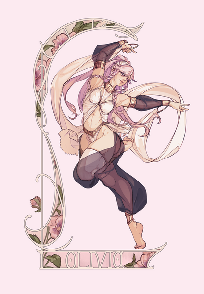 Dancer Spinner Standees