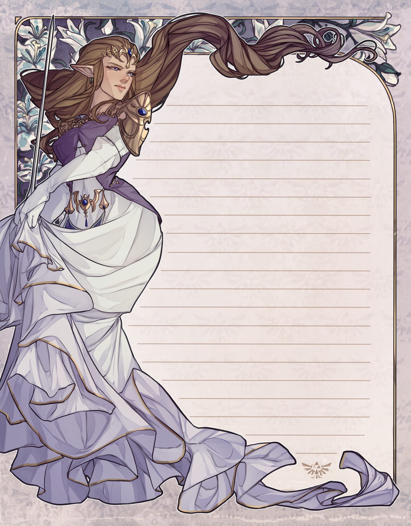 Twilight Princess Memo Pad